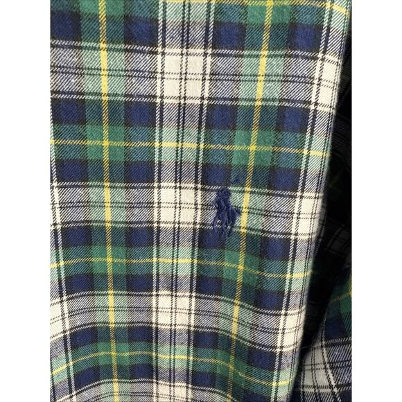 Ralph Lauren Classic Fit Performance Flannel Long Sleeve Mens XXL Button Down - Picture 2 of 9